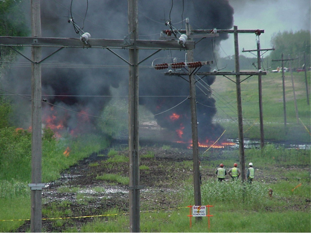 pipeline damage