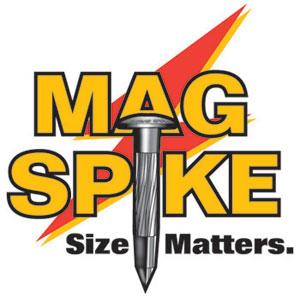 Mag Spike by Chrisnik. Magnetized nail for easy detection with large center point.  Makes it great for control points and property corners.