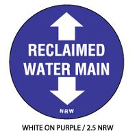 Damage Prevention and Locating Marker - Reclaimed Water Main