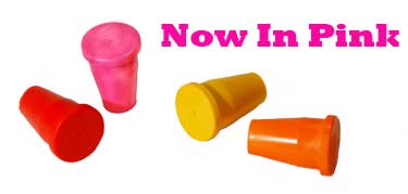 Permamark Plastic Survey Caps with four colors to choose from