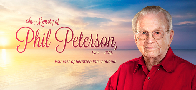 Phil Peterson, Founder of Berntsrn International 1924 - 2015
