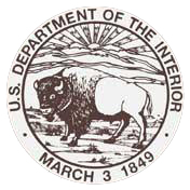 U.S. Department of Interior Trail Sign