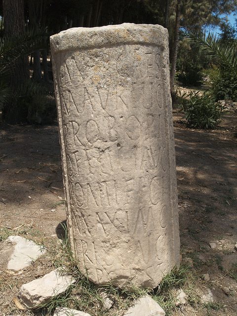 The Cippus of Probus, Carthage The Cippus of Probus, Carthage