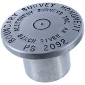 Aluminum Rebar Caps | Aluminum Survey Markers