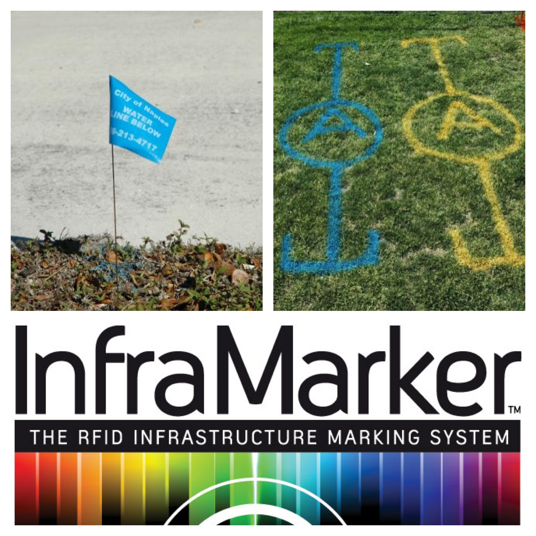 underground utility marking options