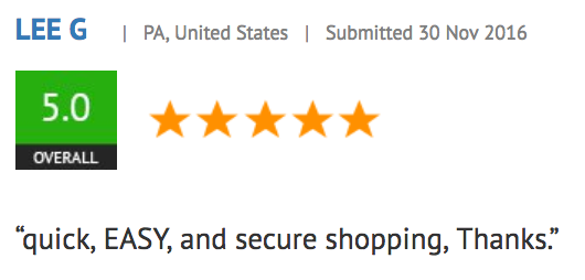 Google Trusted Store Review
