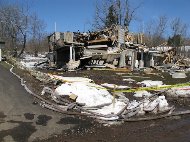 gas line damage