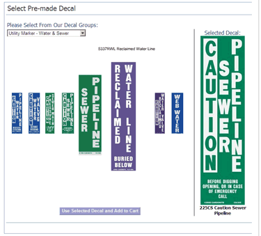 Combined with a Carsonite post or marker, these decals create an extremely durable, cost-effective signing system engineered to resist vandalism and harsh environments.