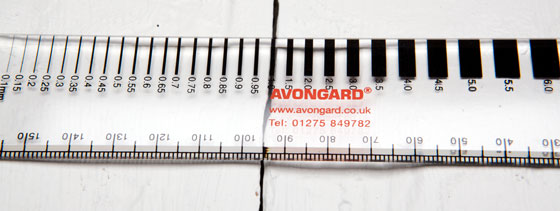 Avongard Crack Width Gauge