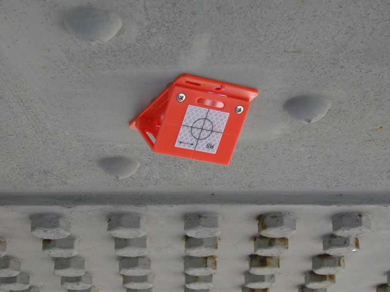 ideal for all fixed monitoring or control points 10 Railway survey targets 