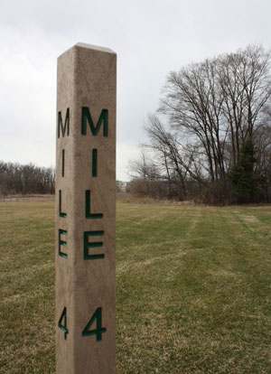 Berntsen Mile Marker Trail Posts