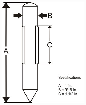 Leveling wall marker for surveying