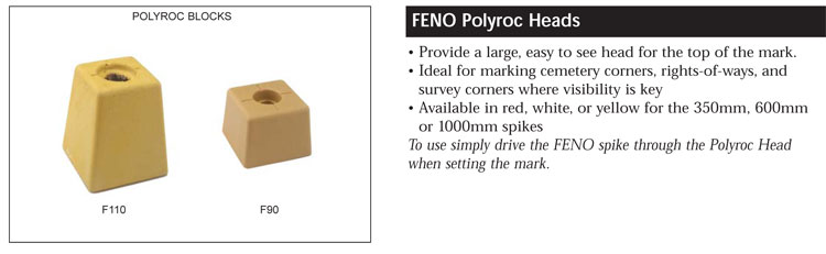 FENO Polyroc block monument