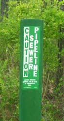 Carsonite Roadmarker Identification Post available from Berntsen