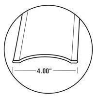 Carsonite Curv-Flex Utility Marker (top view)